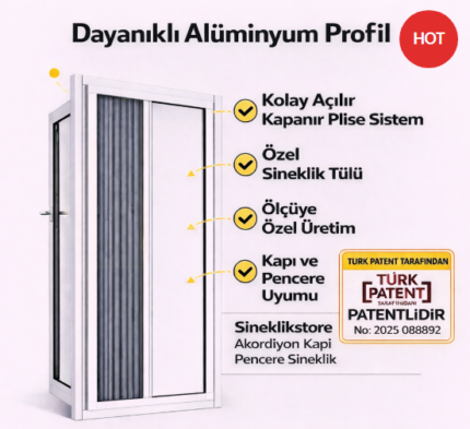 Accordion Fly Screen Without Threshold